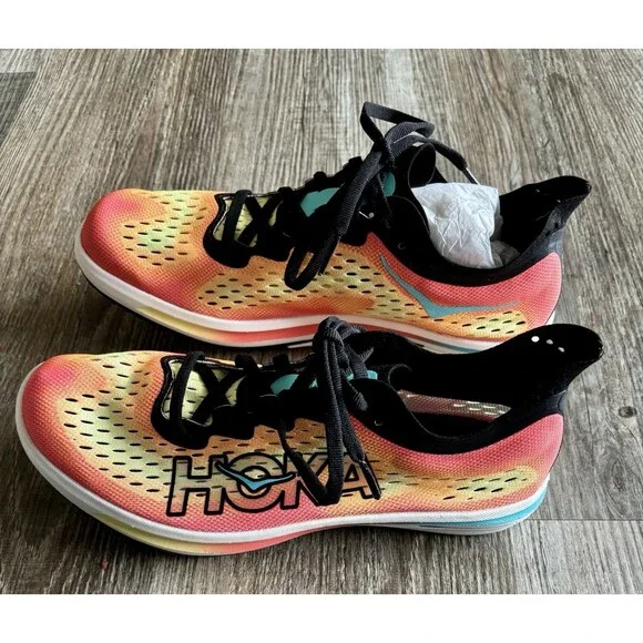 Hoka One Unisex Cielo FLYX Black Hulu Running Sneaker Shoes W 10 M 8.5 NWOT - Picture 6 of 9